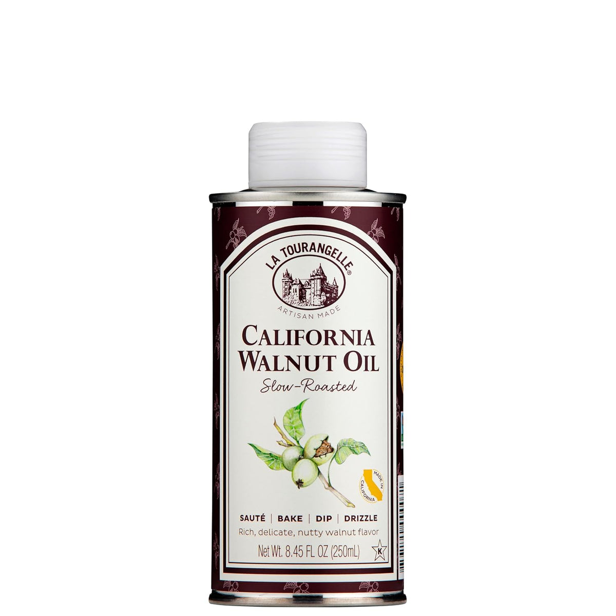 La Tourangelle, Favorites Trio of Oils - Roasted Walnut Oil, Avocado Oil, Toasted Sesame Oil, Gift Set, 8.45 fl oz (Set of 3)