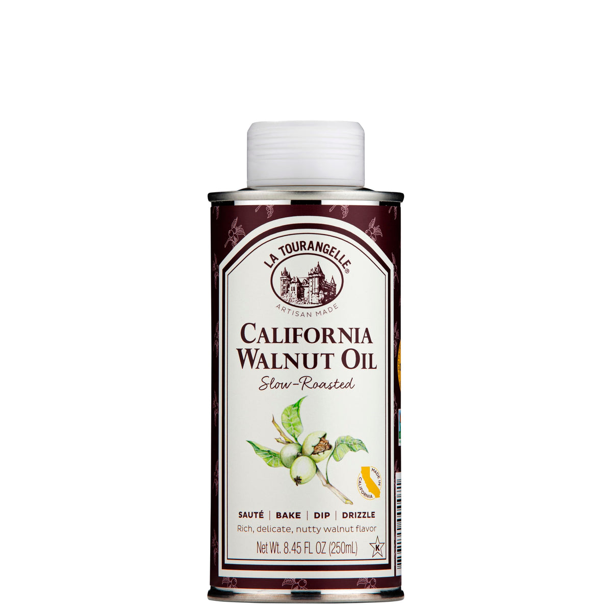 La Tourangelle, Favorites Trio of Oils - Roasted Walnut Oil, Avocado Oil, Toasted Sesame Oil, Gift Set, 8.45 fl oz (Set of 3)